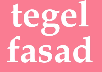 Synonym tegelfasad