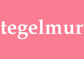 Synonym tegelmur