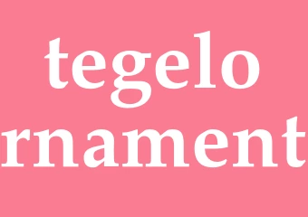 Synonym tegelornament