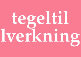 Synonym tegeltillverkning