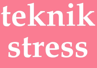 Synonym teknikstress