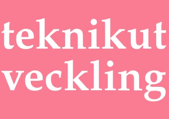 Synonym teknikutveckling