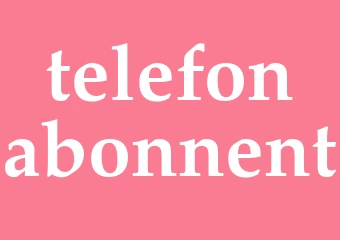 Synonym telefonabonnent