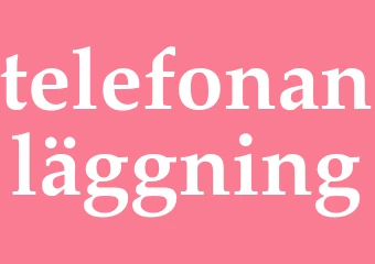 Synonym telefonanläggning