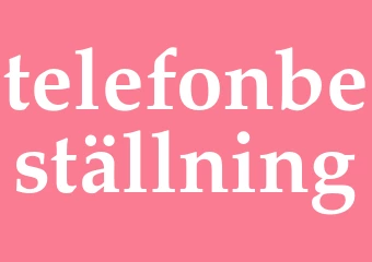 Synonym telefonbeställning