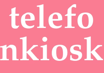 Synonym telefonkiosk