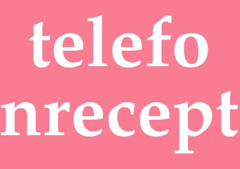 Synonym telefonrecept