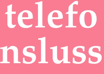 Synonym telefonsluss
