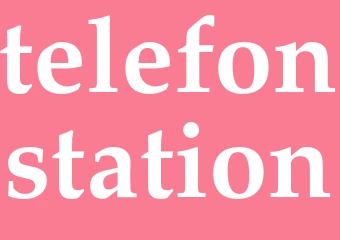 Synonym telefonstation