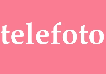 Synonym telefoto