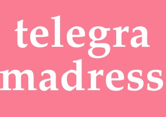Synonym telegramadress