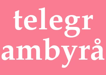 Synonym telegrambyrå