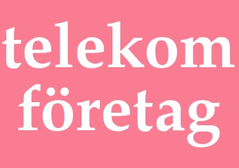 Synonym telekomföretag