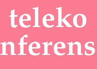 Synonym telekonferens