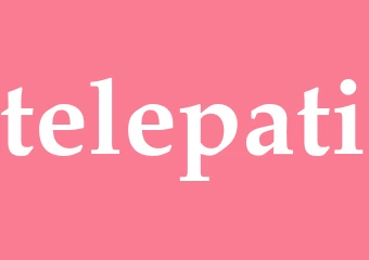 Synonym telepati
