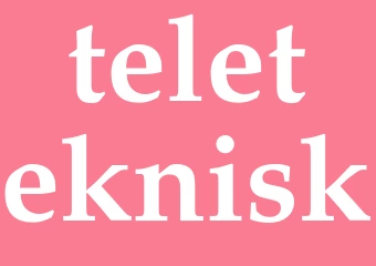 Synonym teleteknisk