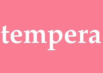 Synonym tempera