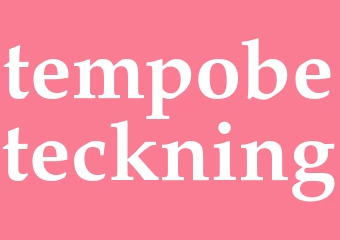 Synonym tempobeteckning