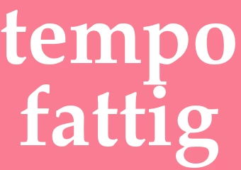Synonym tempofattig