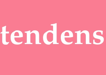 Synonym tendens