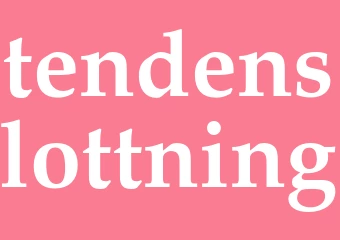 Synonym tendenslottning