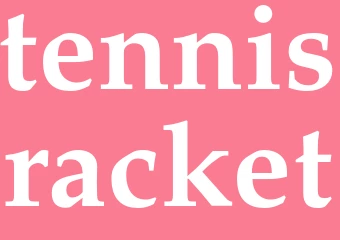 Synonym tennisracket
