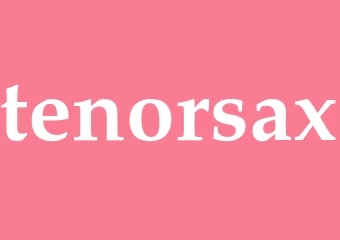 Synonym tenorsax
