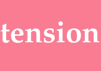 Synonym tension