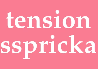 Synonym tensionsspricka