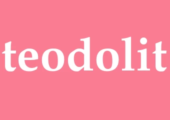 Synonym teodolit