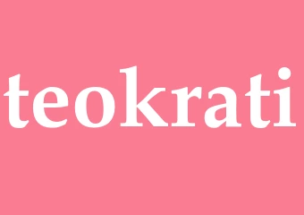 Synonym teokrati