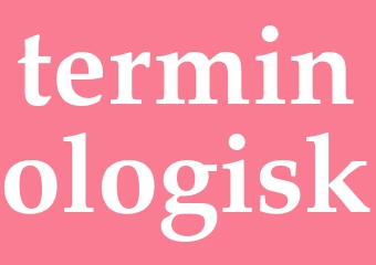 Synonym terminologisk