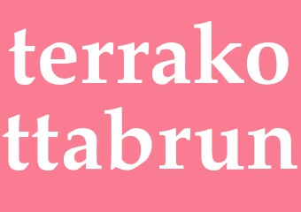 Synonym terrakottabrun