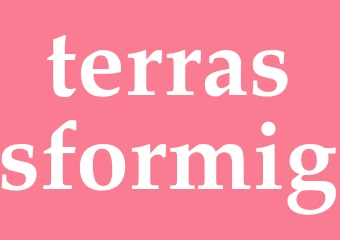 Synonym terrassformig