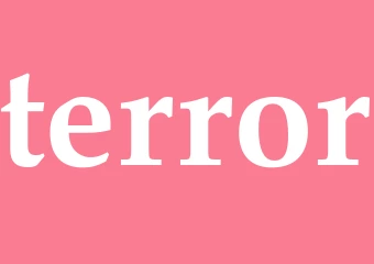 Synonym terror