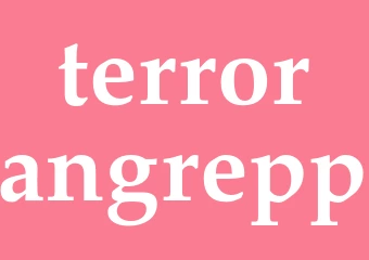 Synonym terrorangrepp