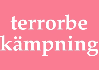 Synonym terrorbekämpning
