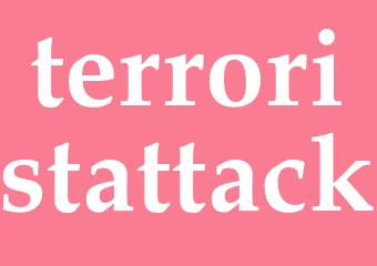 Synonym terroristattack