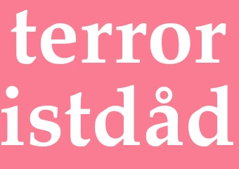 Synonym terroristdåd