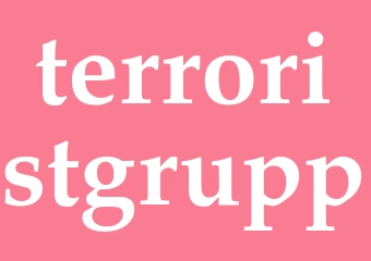 Synonym terroristgrupp