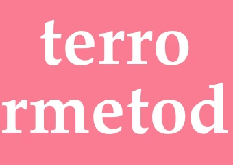 Synonym terrormetod