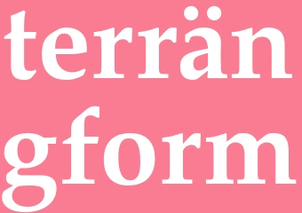 Synonym terrängform