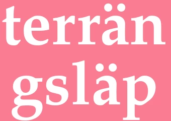Synonym terrängsläp