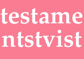 Synonym testamentstvist