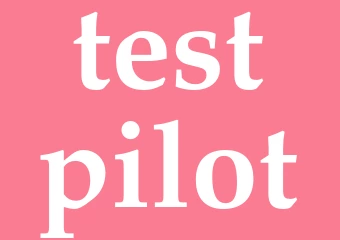 Synonym testpilot