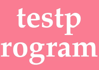 Synonym testprogram