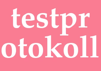 Synonym testprotokoll