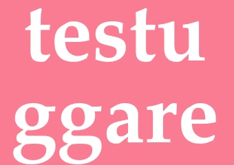 Synonym testuggare
