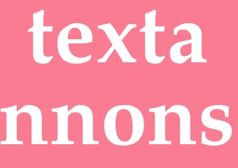 Synonym textannons