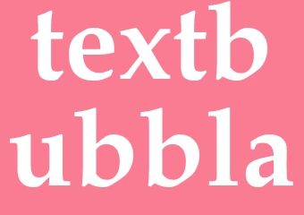 Synonym textbubbla